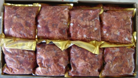 Sea Cucumber Meat 珊瑚蚌 — frozen seafood product photo